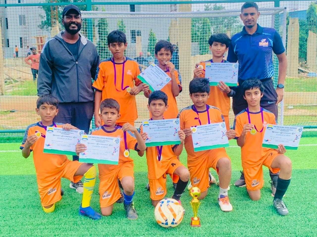 Football team runner up