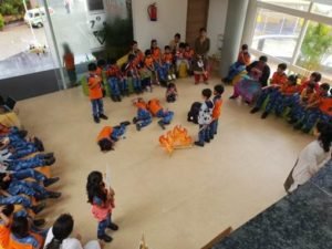 Parents reviewing CBSE school admission features at Skalvi International School
