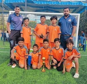 Students participating in physical education and sports activities at Skalvi International School