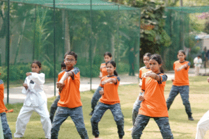 Students engaged in experiential learning at an international curriculum school in Bangalore classroom environment